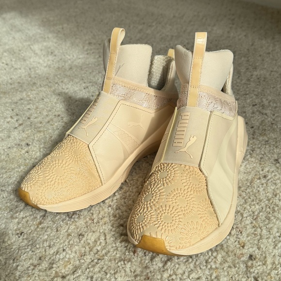 Puma Fierce KRM Womens Cream Textile
Slip On Cross Training Shoes Size 8 - Picture 9 of 14